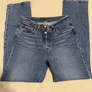 Levi’s 501. Size 28 waist x 30” length